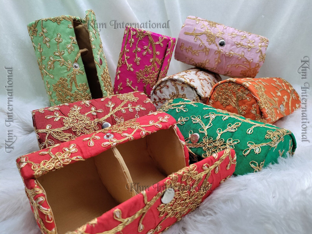 Bangle box Lot Of 100 Jewelry box, Wedding Favor, Bangle Box,Wedding Gift, Birthday Gift, Gift Box, Indian Bridesmaid box, Return Gift